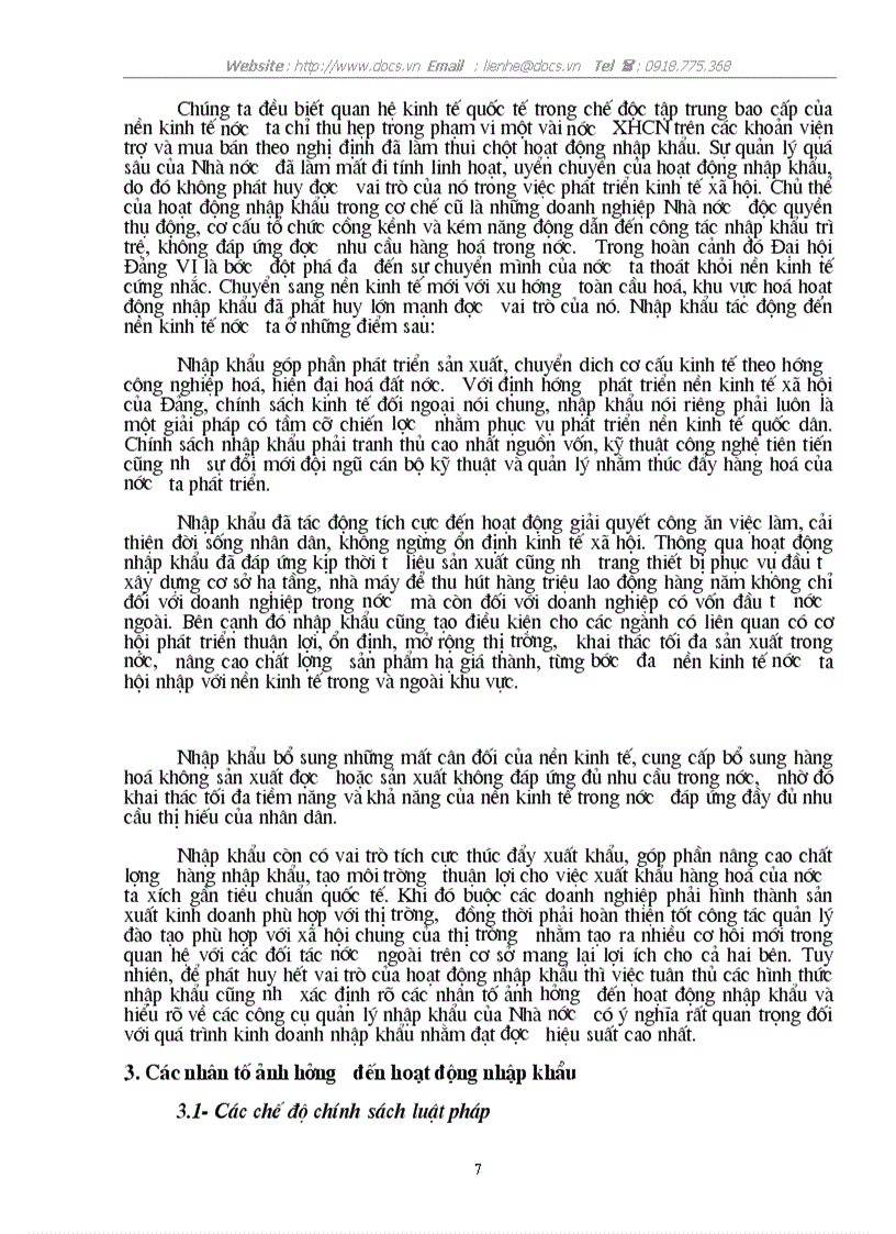 image for page Một số biện pháp nhằm thúc đẩy hoạt động nhập khẩu của công ty kinh doanh và sản xuất vật tư hàng hoá MATECO