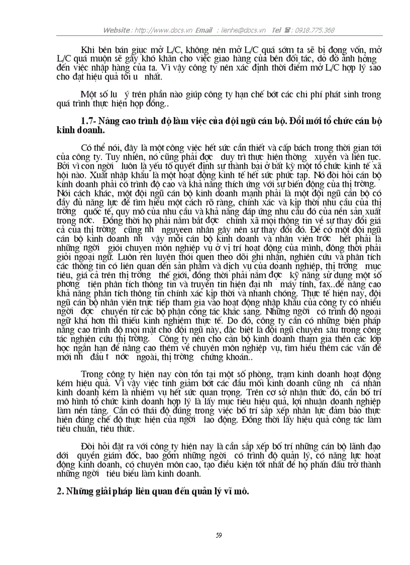 image for page Một số biện pháp nhằm thúc đẩy hoạt động nhập khẩu của công ty kinh doanh và sản xuất vật tư hàng hoá MATECO