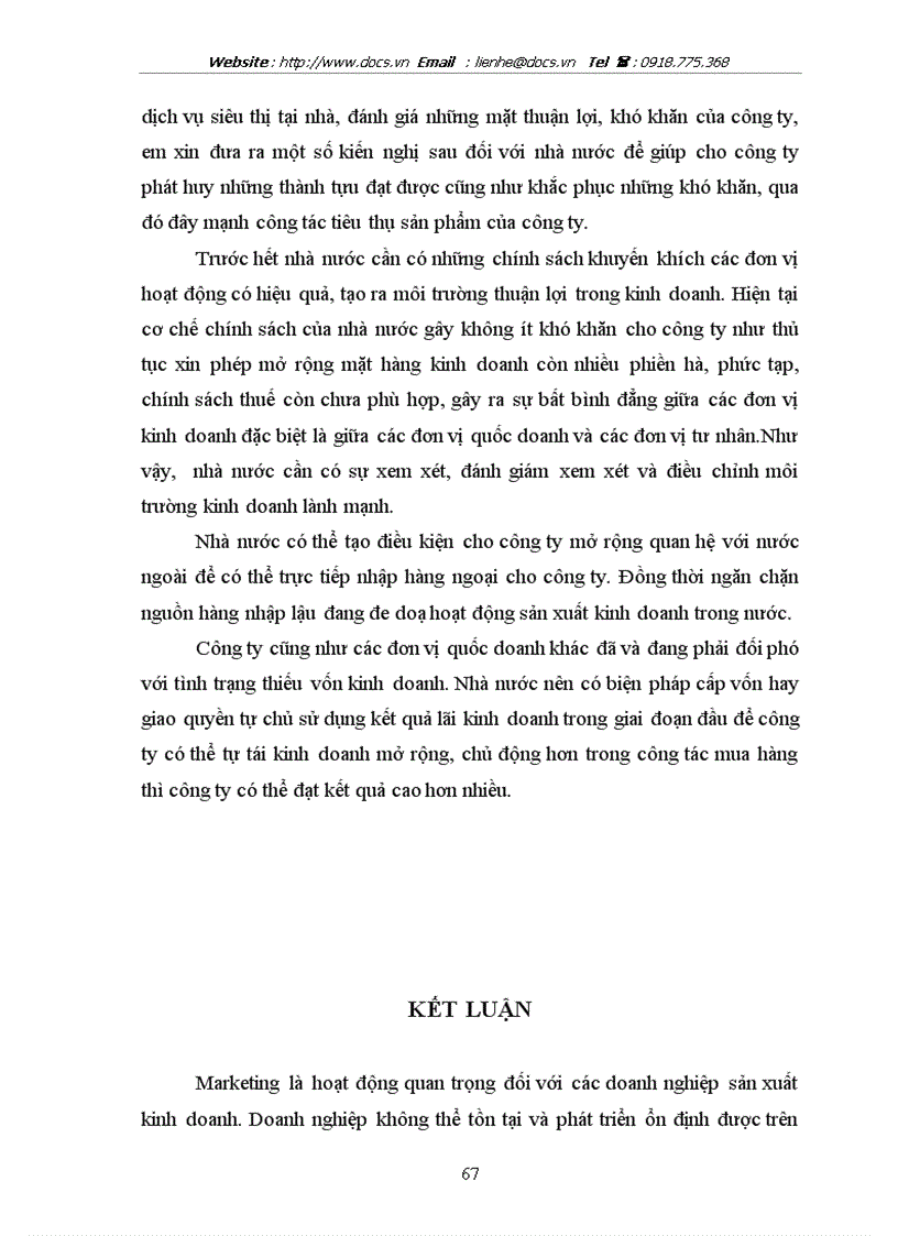 image for page Hoàn thiện hoạt động Marketing nhằm đẩy mạnh công tác TTSP tại C ty TNHH Thương Mại Dịch Vụ Siêu Thị Tại Nhà