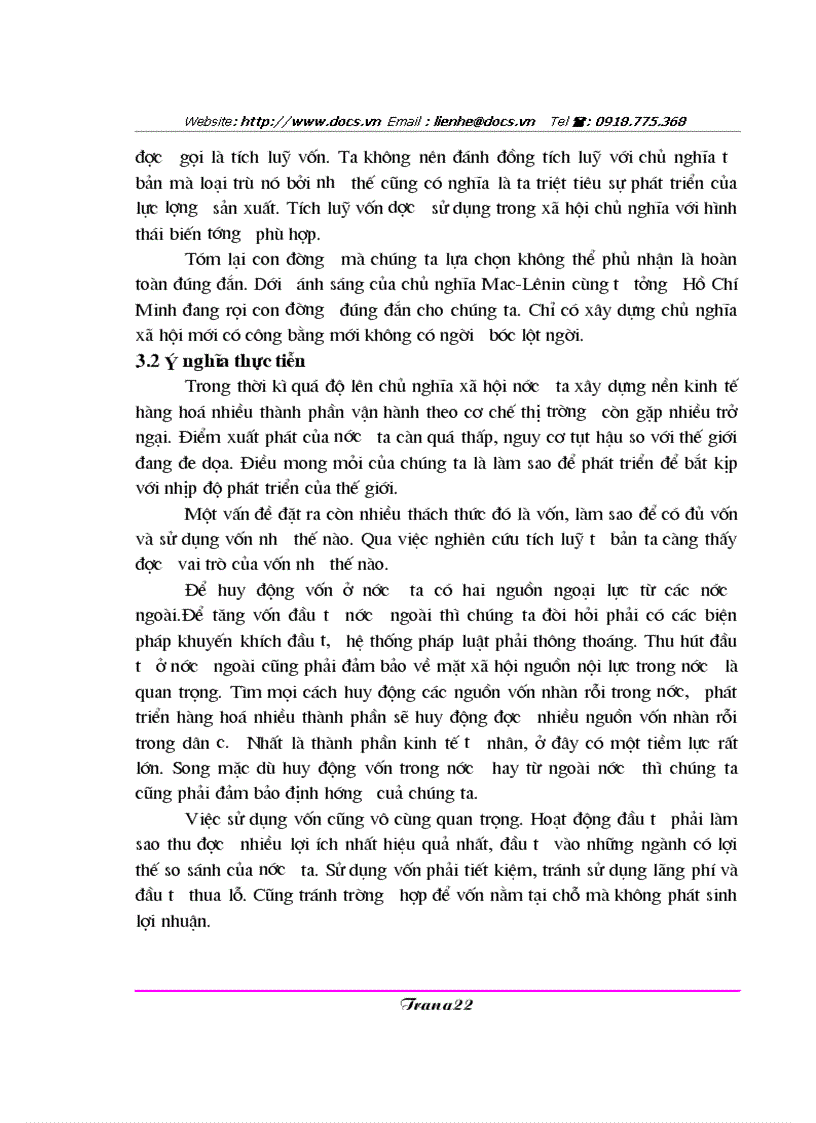 image for page Tích luỹ tư bản Vai trò của nó trong quá trình phát triển kinh tế tư bản chủ nghĩa