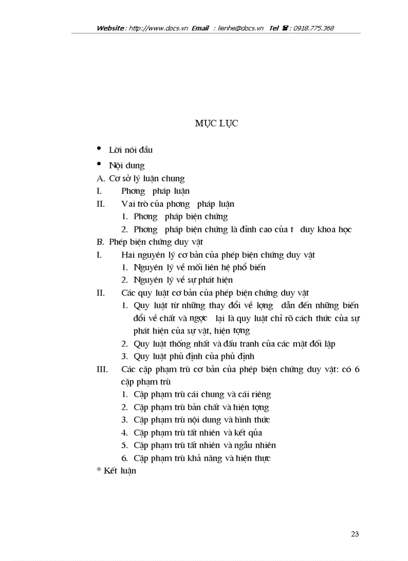 image for page Phép biện chứng duy vật