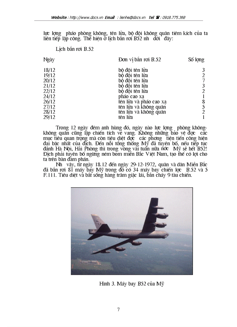 image for page Vai trò tác chiến của lực lượng phòng không không quân trong chiến dịch Điện Biên Phủ năm 1954 ĐBP trên không tháng 12 1972 lt quân sự gt