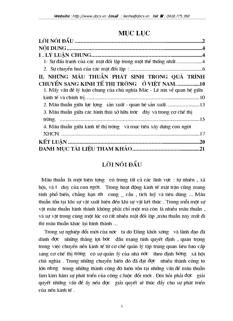 image for page Mâu thuẫn biện chứng những biểu hiện của nó trong quá trình xây dựng KTTT định hướng XHCN ở VN