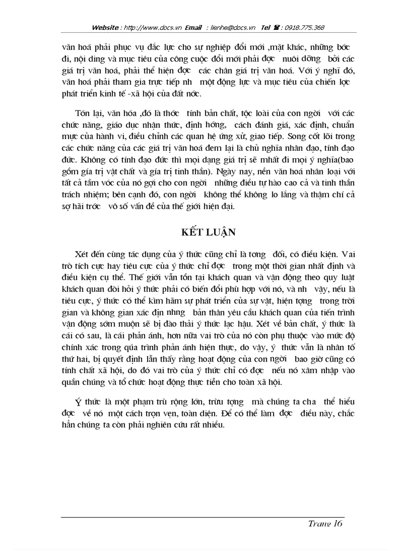 image for page Ýthức Vai trò ý thức trong đời sống xã hội