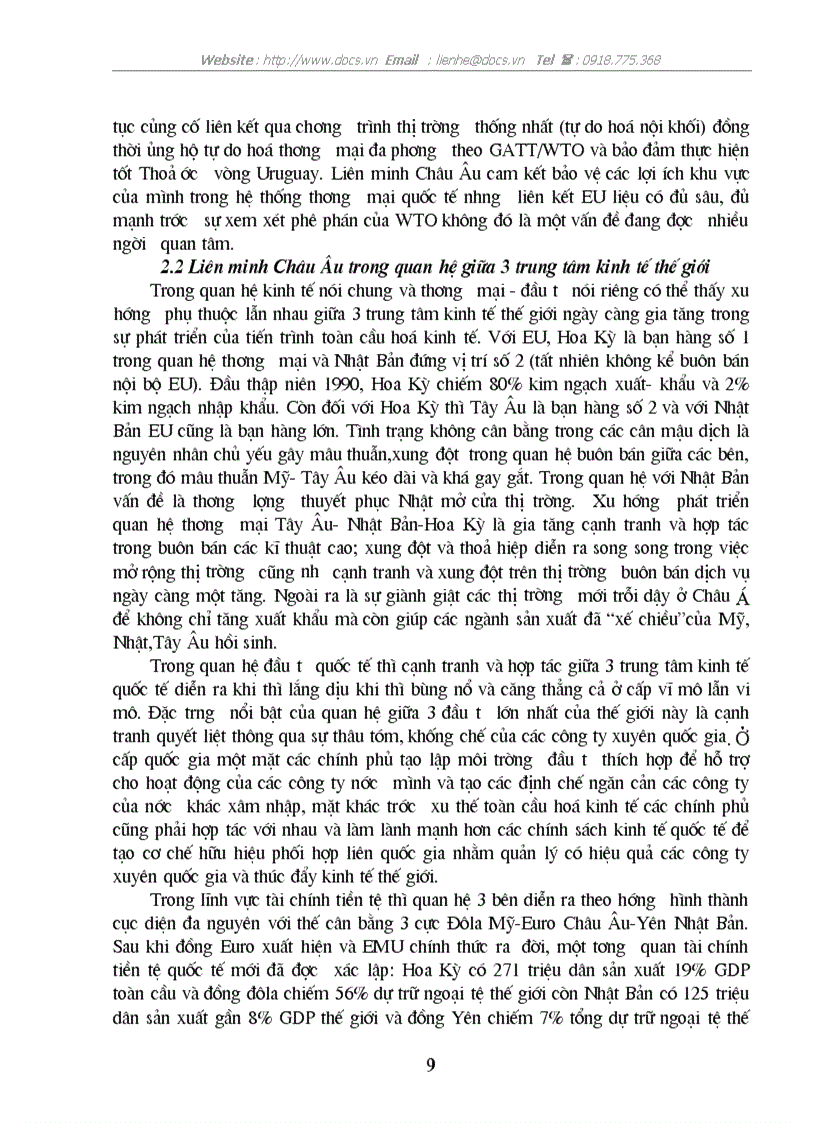 image for page Một số giải pháp thúc đẩy hoạt động xuất khẩu hàng hoá của Việt Nam sang thị trường EU giai đoạn 2001 2010
