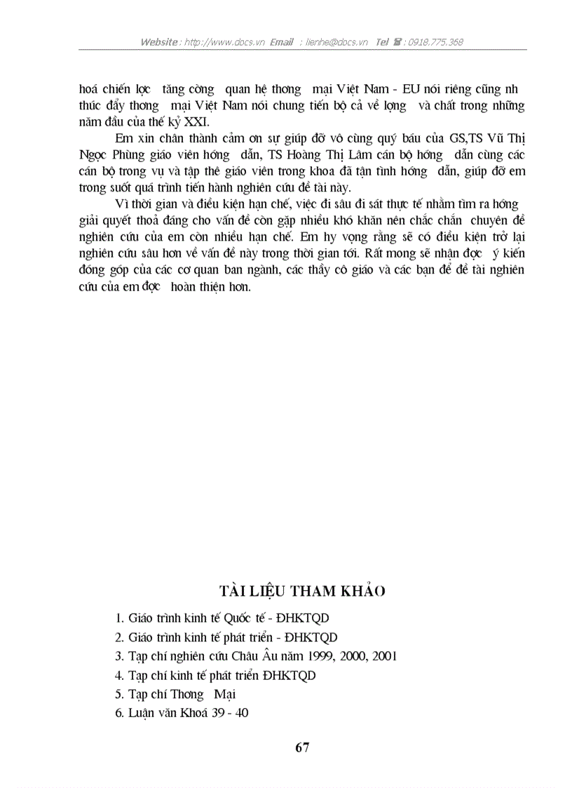 image for page Một số giải pháp thúc đẩy hoạt động xuất khẩu hàng hoá của Việt Nam sang thị trường EU giai đoạn 2001 2010