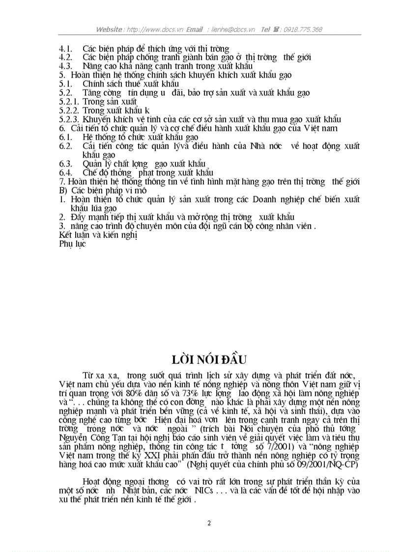 image for page Các nhân tố chủ yếu ảnh hưởng đến xuất khẩu gạo của việt nam