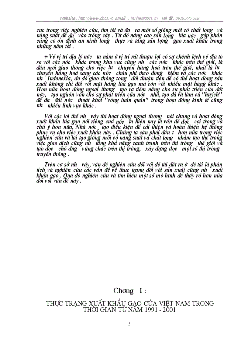 image for page Các nhân tố chủ yếu ảnh hưởng đến xuất khẩu gạo của việt nam