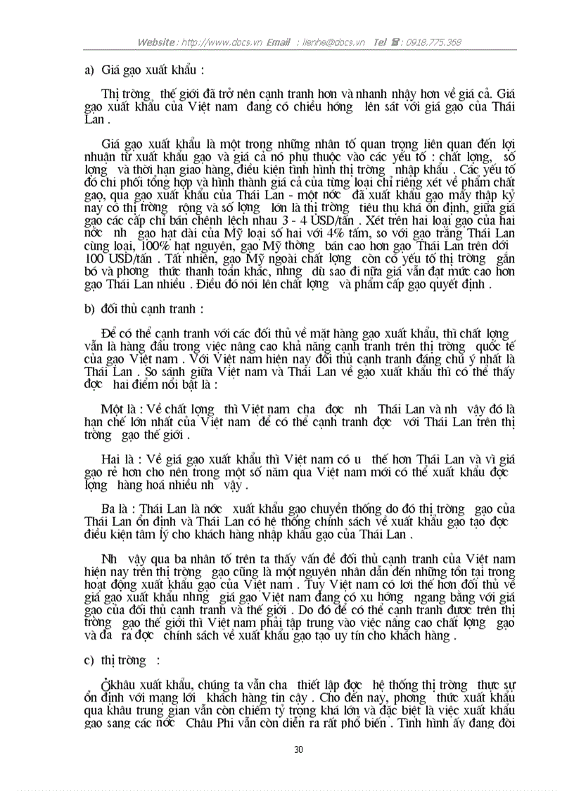 image for page Các nhân tố chủ yếu ảnh hưởng đến xuất khẩu gạo của việt nam