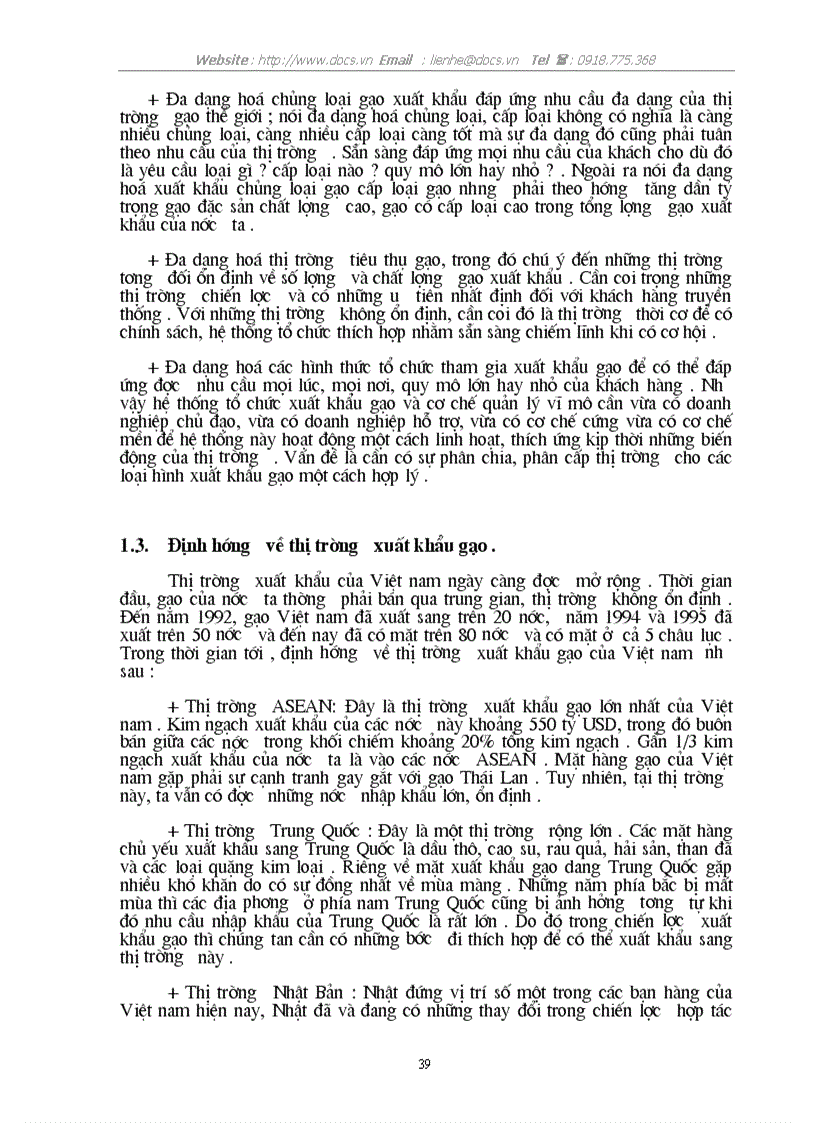 image for page Các nhân tố chủ yếu ảnh hưởng đến xuất khẩu gạo của việt nam