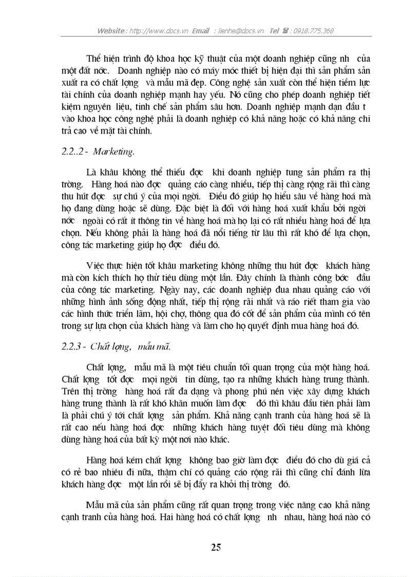 image for page Những giải pháp nâng cao khả năng cạnh tranh của một số mặt hàng xuất khẩu chủ yếu ở Tổng công ty xuất nhập khẩu nông sản và thực phẩm chế biến