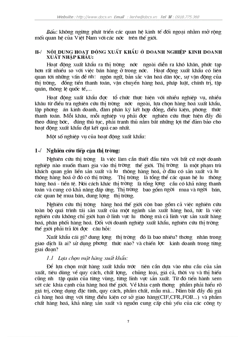 image for page Một số giải pháp thúc đẩy xuất khẩu hàng nông sản ở công ty xuất nhập khẩu tổng hợp i