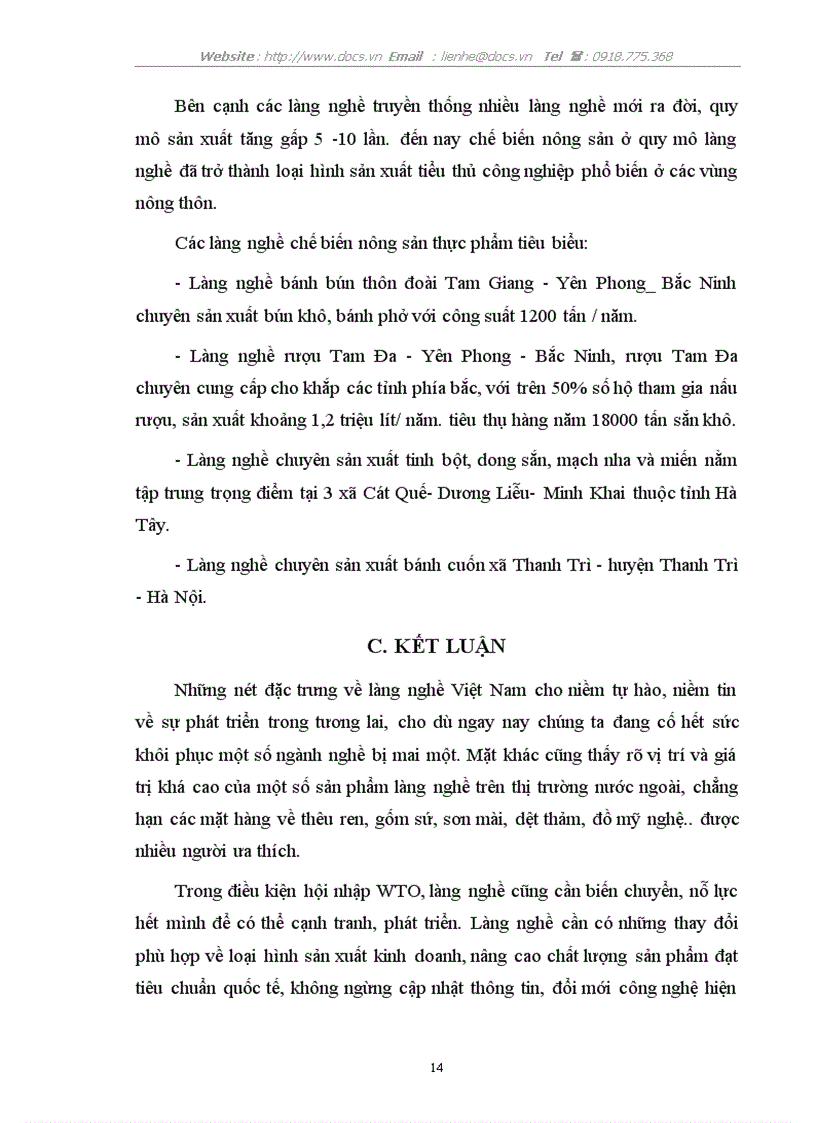 image for page Tổng quan về làng nghề nông thôn Việt Nam