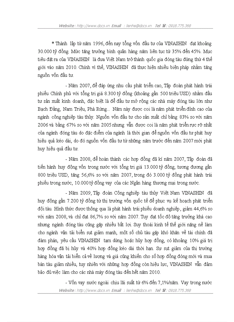 image for page Hoạt động đầu tư phát triển tại Tập đoàn công nghiệp tàu thủy Việt Nam Thực trạng và giải pháp