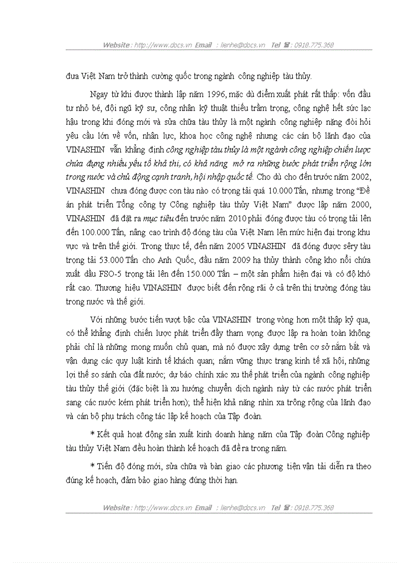 image for page Hoạt động đầu tư phát triển tại Tập đoàn công nghiệp tàu thủy Việt Nam Thực trạng và giải pháp