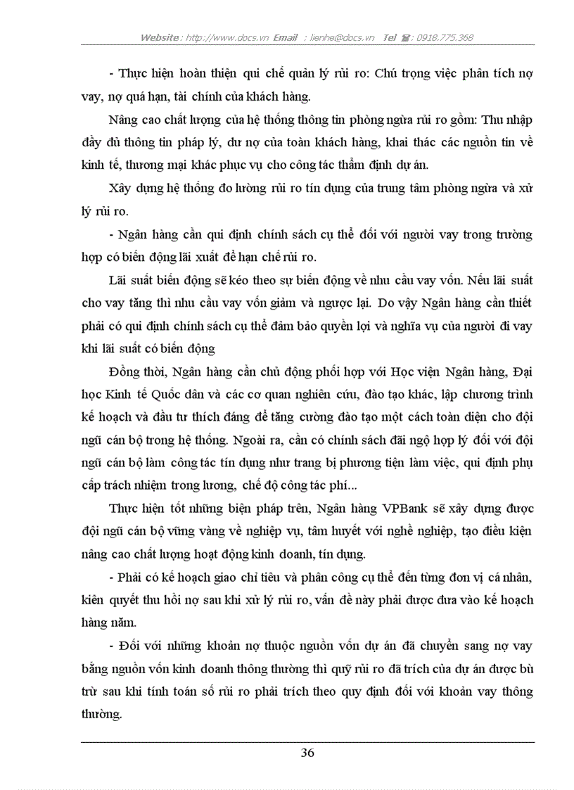 image for page Rủi ro tín dụng và một số biện pháp hạn chế rủi ro tại ngân hàng tmcp ngoại thương việt nam chi nhánh thăng long