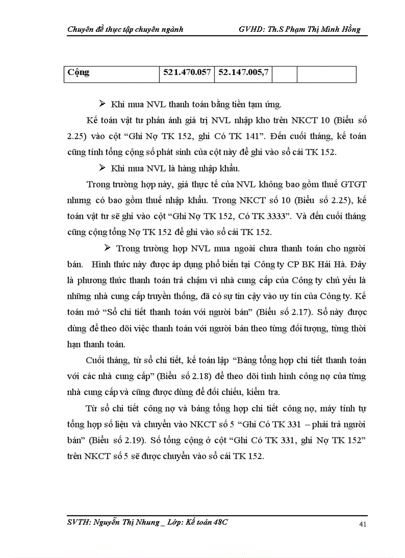 image for page Hoàn thiện kế toán nguyên vật liệu tại Công ty cổ phần bánh kẹo Hải Hà
