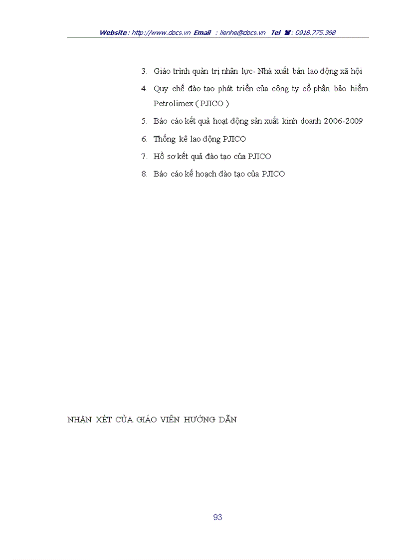 image for page Hoàn thiện công tác đào tạo và phát triển nguồn nhân lực tại Công ty cổ phần bảo hiểm Petrolimex