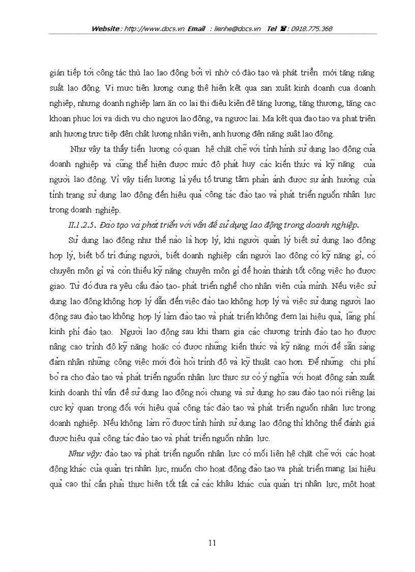 image for page Hoàn thiện công tác đào tạo và phát triển nguồn nhân lực tại Tổng công ty sông Đà