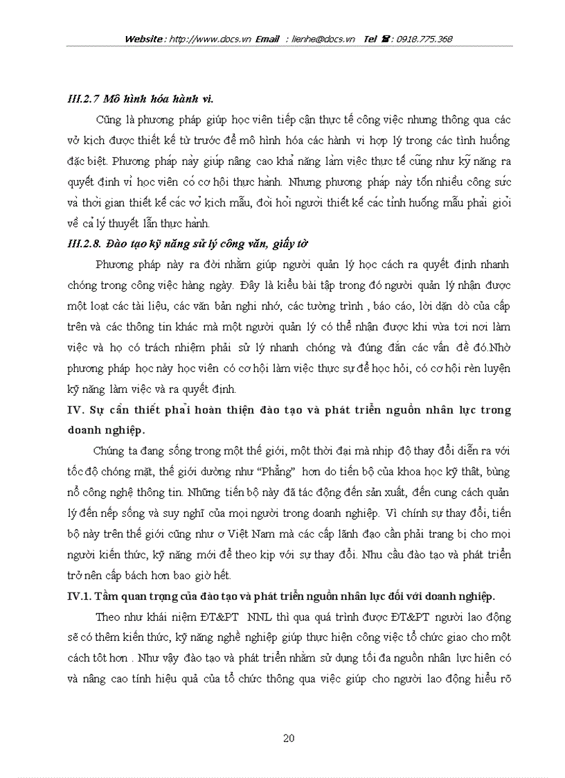 image for page Hoàn thiện công tác đào tạo và phát triển nguồn nhân lực tại Tổng công ty sông Đà