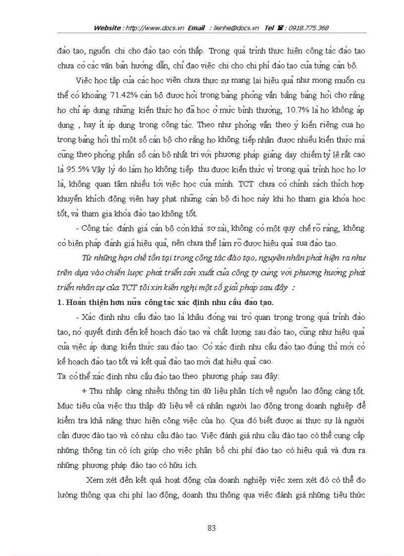 image for page Hoàn thiện công tác đào tạo và phát triển nguồn nhân lực tại Tổng công ty sông Đà