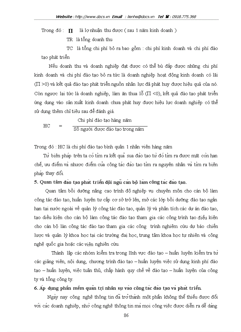 image for page Hoàn thiện công tác đào tạo và phát triển nguồn nhân lực tại Tổng công ty sông Đà