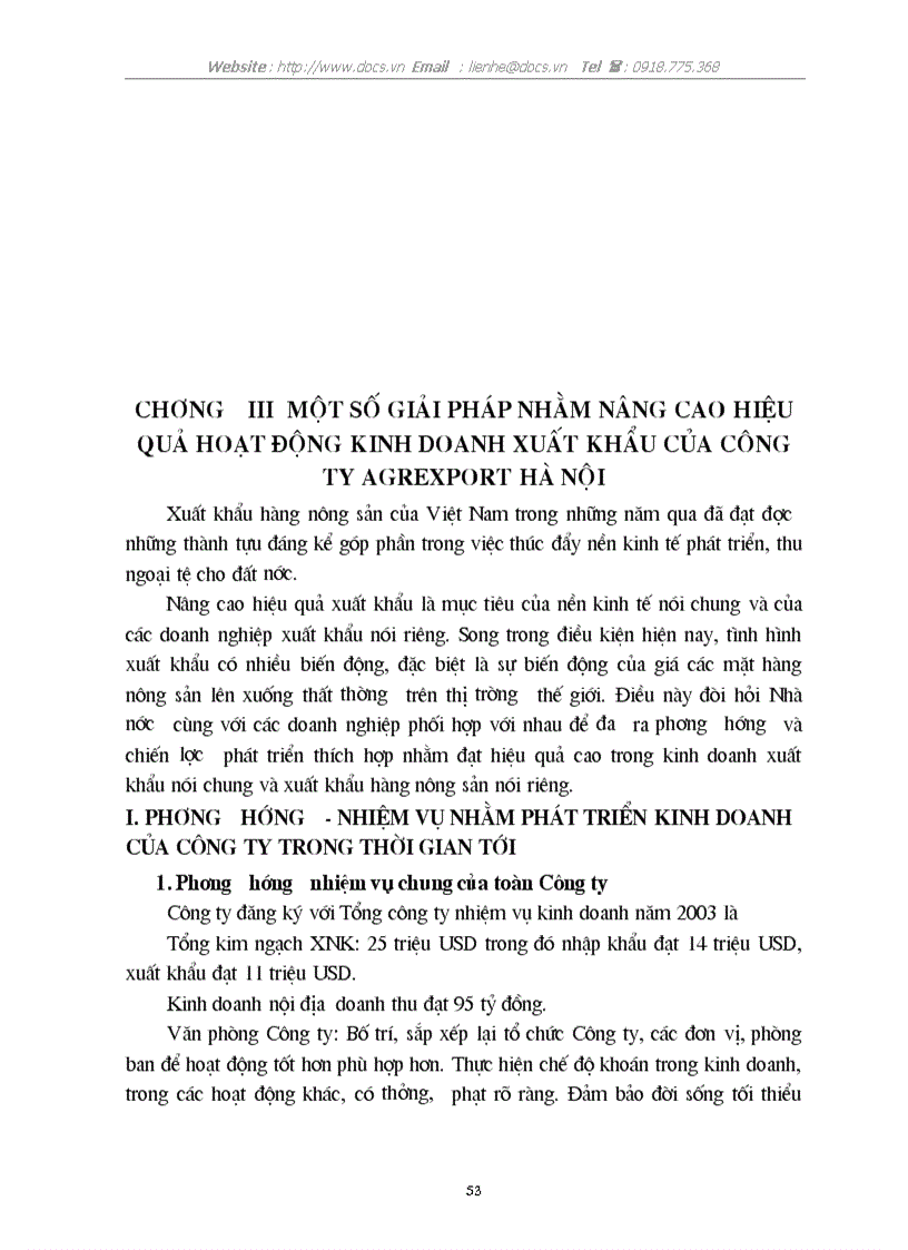 image for page Một số giải pháp nhằm nâng cao hiệu quả hoạt động kinh doanh xuất khẩu hàng nông sản của Công ty xuất nhập khẩu nông sản và thực phẩm Hà Nội