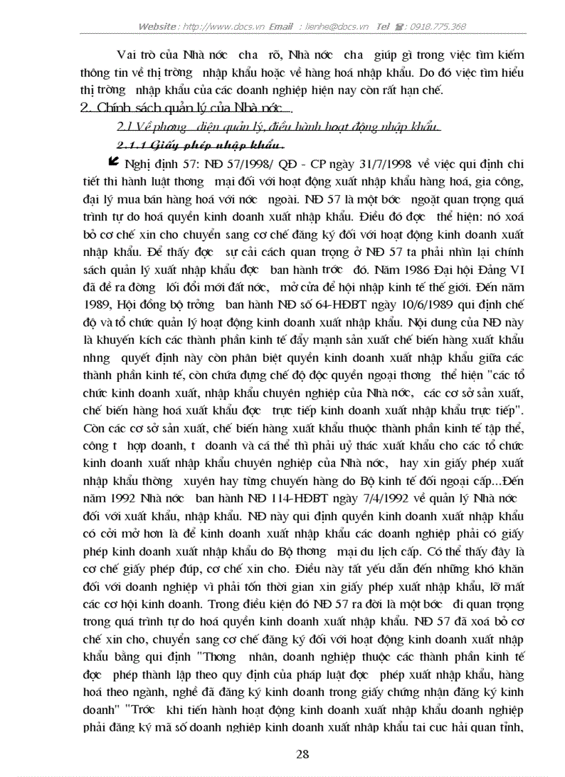 image for page Hoạt động nhập khẩu của Công ty TNHH Thương Mại Sản Xuất Việt Trung thực trạng và giải pháp