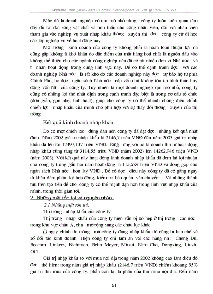 image for page Hoạt động nhập khẩu của Công ty TNHH Thương Mại Sản Xuất Việt Trung thực trạng và giải pháp