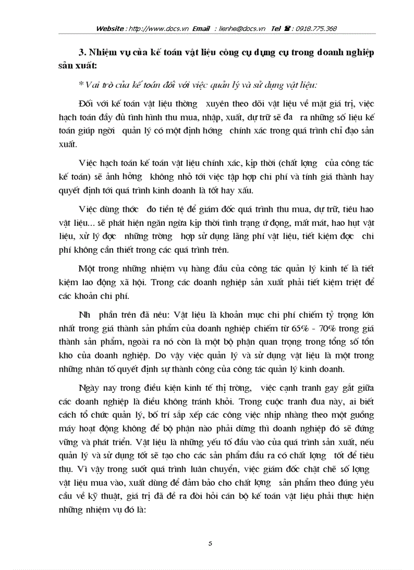 image for page Tổ chức kế toán vật liệu và công cụ lao động nhỏ với việc nâng cao hiệu quả sử dụng vốn lưu động sản xuất kinh doanh