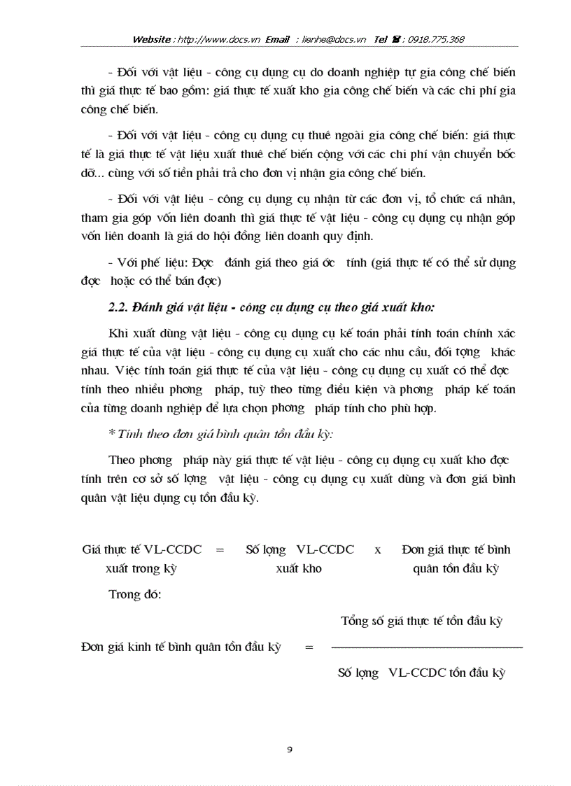 image for page Tổ chức kế toán vật liệu và công cụ lao động nhỏ với việc nâng cao hiệu quả sử dụng vốn lưu động sản xuất kinh doanh