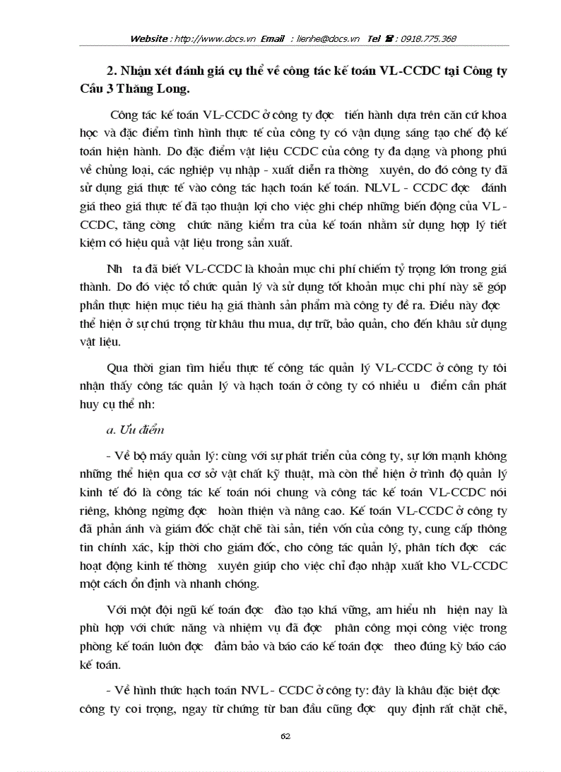 image for page Tổ chức kế toán vật liệu và công cụ lao động nhỏ với việc nâng cao hiệu quả sử dụng vốn lưu động sản xuất kinh doanh