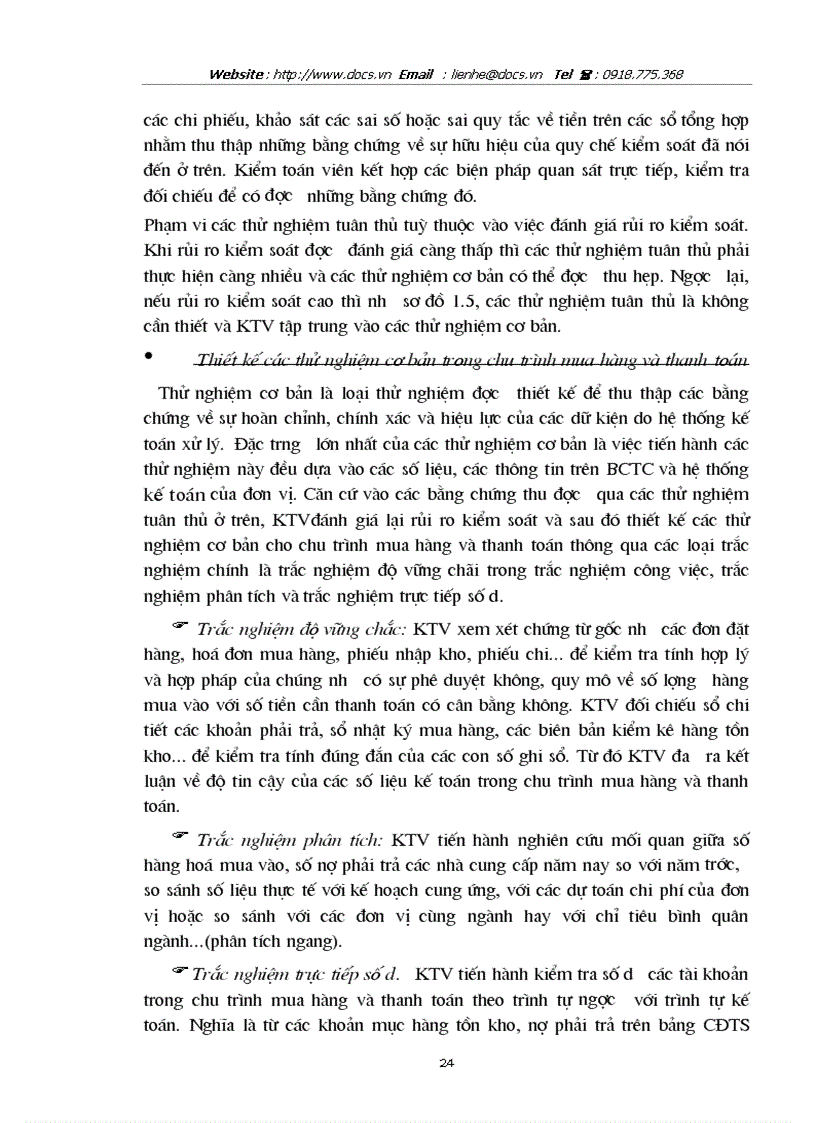 image for page Kiểm toán chu trình mua hàng và thanh toán trong quá trình kiểm toán Báo cáo tài chính tại Công ty kiểm toán Việt Nam