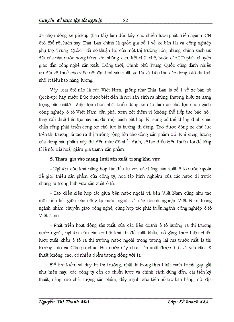 image for page Giải pháp phát triển ngành công nghiệp ô tô Việt Nam đến năm 2010