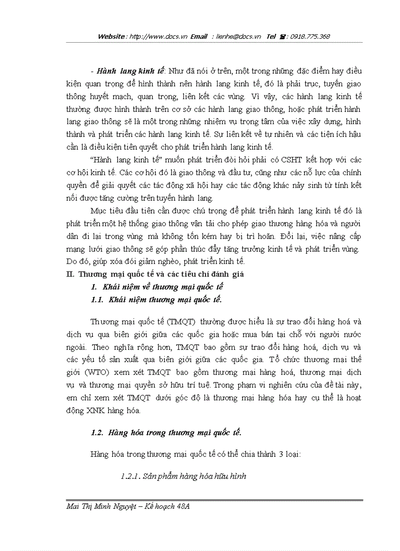 image for page Tác động của hành lang kinh tế Bắc Nam trong Hợp tác kinh tế Tiểu vùng sông Mekong mở rộng tới thương mại Việt Nam Trung Quốc