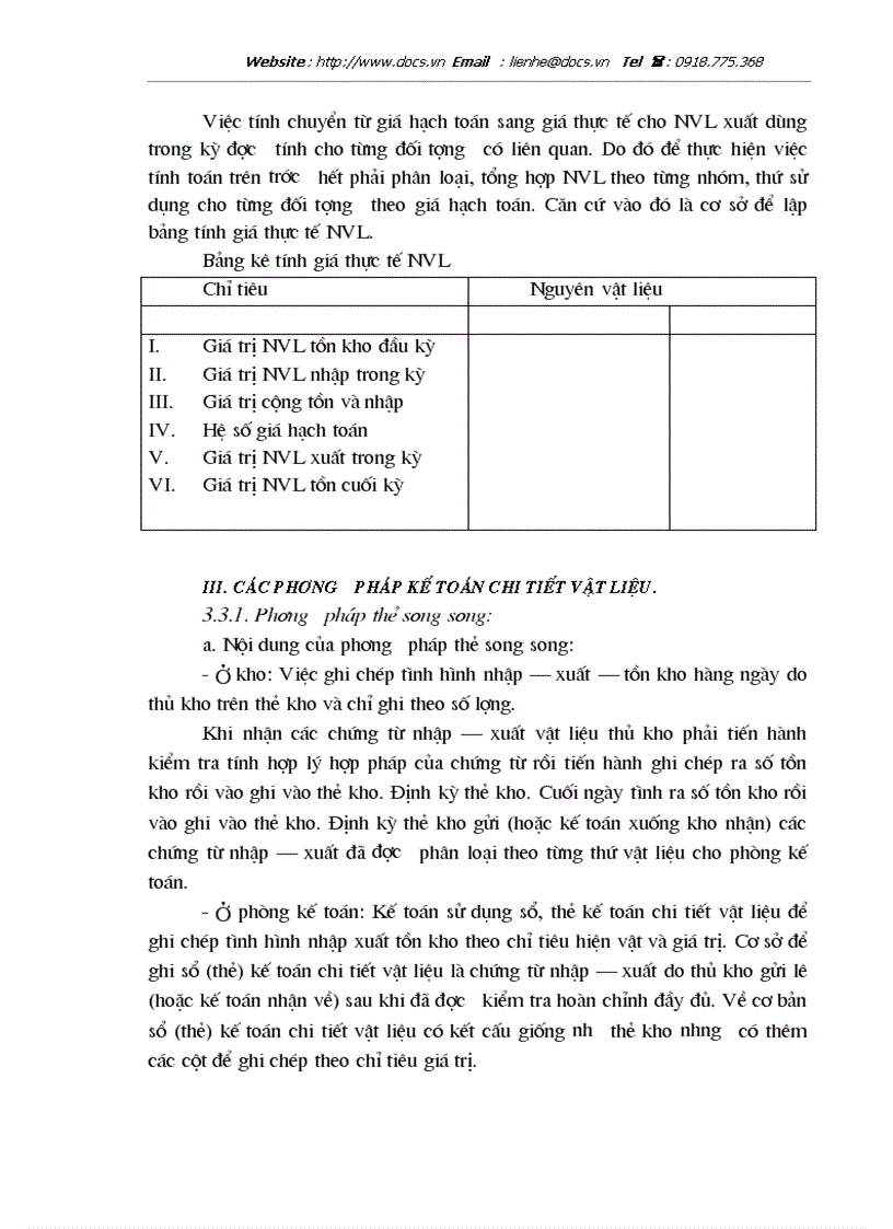 image for page Kế toán vật liệu tại công ty Bê tông và xây dựng Thịnh Liệt