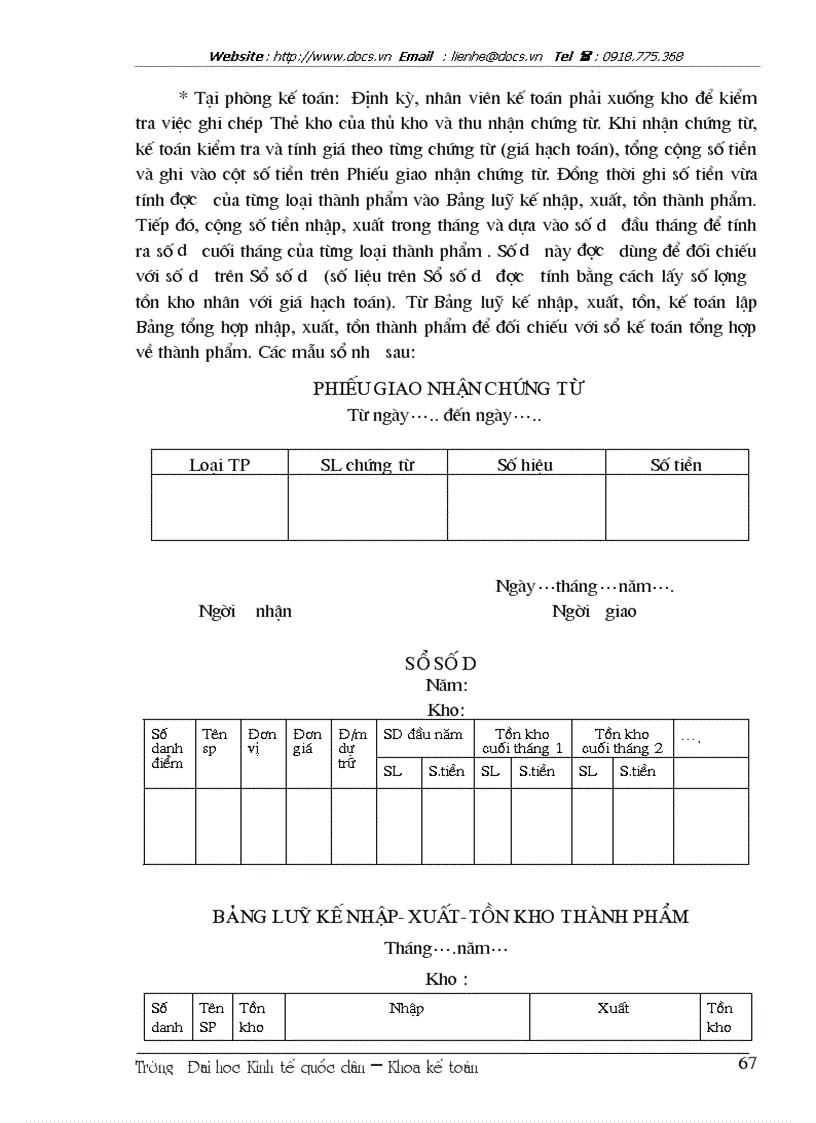 image for page Hoàn thiện công tác kế toán thành phẩm tiêu thụ thành phẩm và xác định kết quả tiêu thụ tại Công ty Cao su Sao Vàng Hà Nội