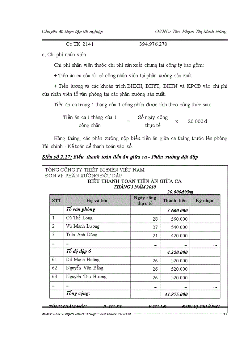 image for page Hoàn thiện kế toán chi phí sản xuất và tính giá thành sản phẩm tại Công ty mẹ TCT thiết bị điện Việt Nam