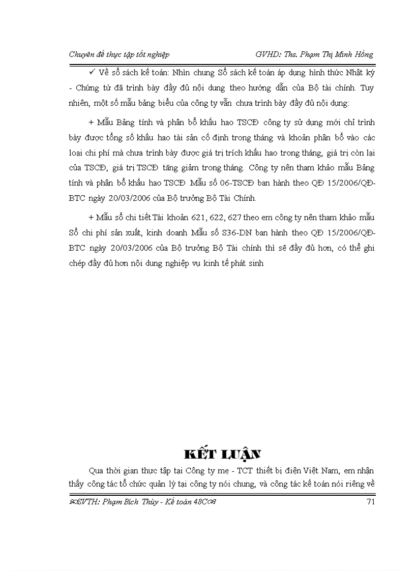 image for page Hoàn thiện kế toán chi phí sản xuất và tính giá thành sản phẩm tại Công ty mẹ TCT thiết bị điện Việt Nam