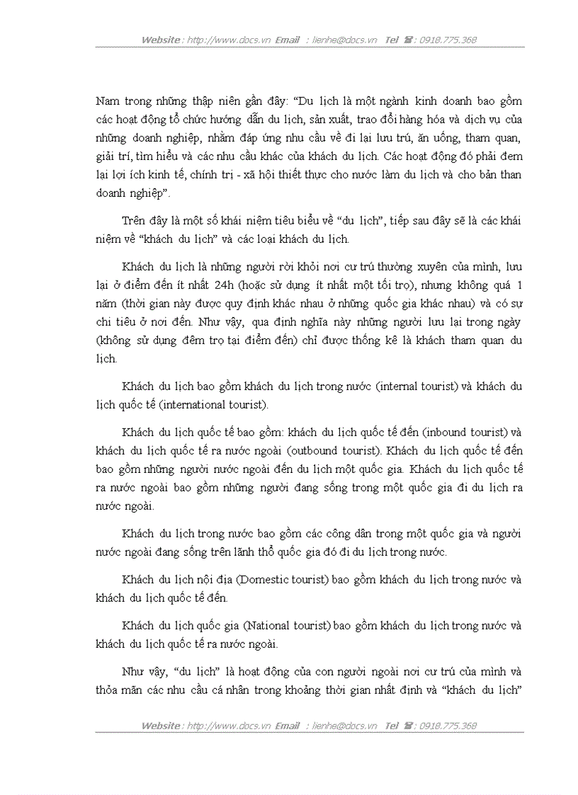 image for page Hoàn thiện quy trình điều hành chương trình du lịch nội địa tại công ty Đầu tư và Du lịch Sao Việt