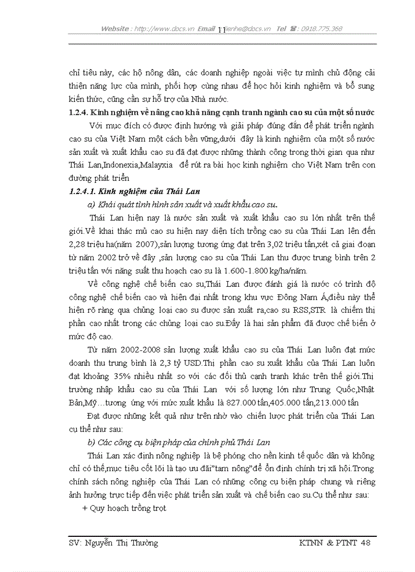 image for page Giải pháp để nâng cao khả năng cạnh tranh của ngành cao su Việt Nam