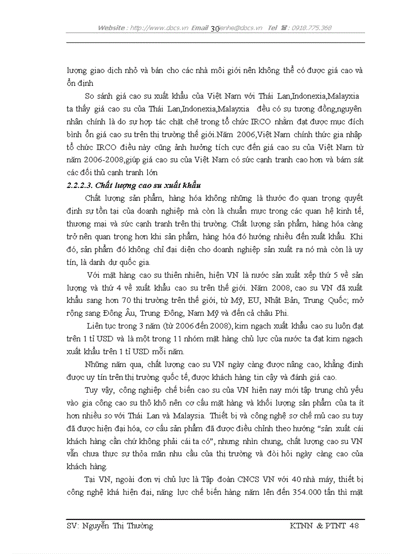 image for page Giải pháp để nâng cao khả năng cạnh tranh của ngành cao su Việt Nam