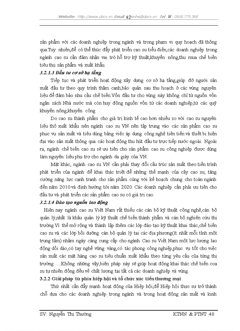 image for page Giải pháp để nâng cao khả năng cạnh tranh của ngành cao su Việt Nam