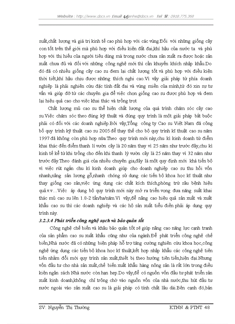 image for page Giải pháp để nâng cao khả năng cạnh tranh của ngành cao su Việt Nam