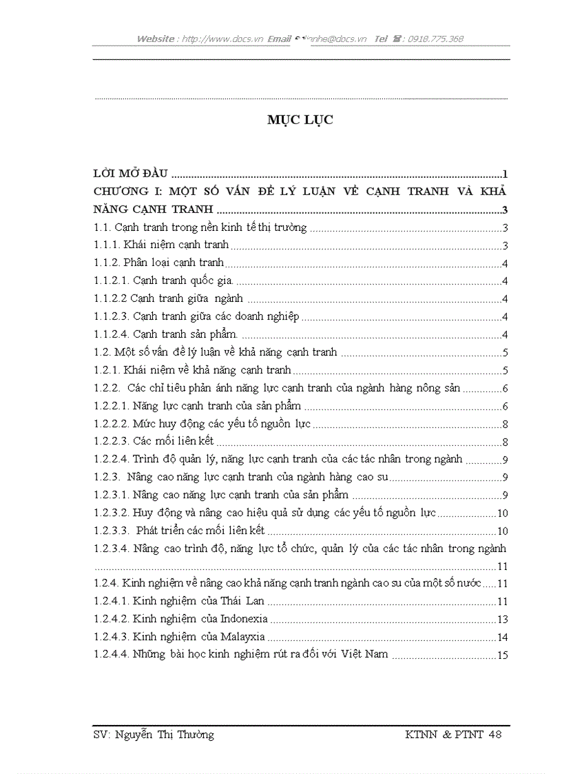 image for page Giải pháp để nâng cao khả năng cạnh tranh của ngành cao su Việt Nam