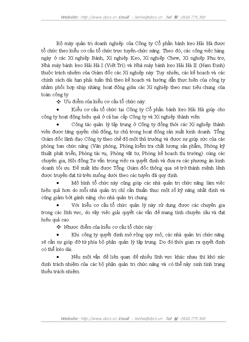 image for page Hoàn thiện xây dựng chiến lược sản phẩm cho Công ty Cổ phần bánh kẹo Hải Hà