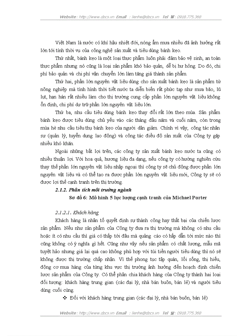 image for page Hoàn thiện xây dựng chiến lược sản phẩm cho Công ty Cổ phần bánh kẹo Hải Hà