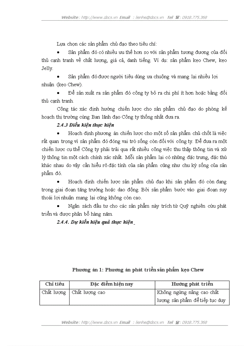 image for page Hoàn thiện xây dựng chiến lược sản phẩm cho Công ty Cổ phần bánh kẹo Hải Hà