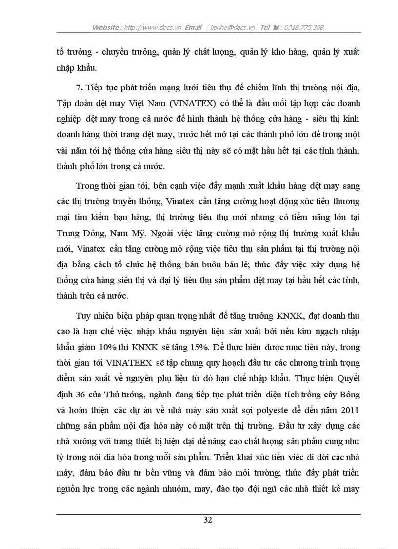 image for page Nâng cao khả năng cạnh tranh của hàng dệt may Việt Nam trên thị trường quốc tế