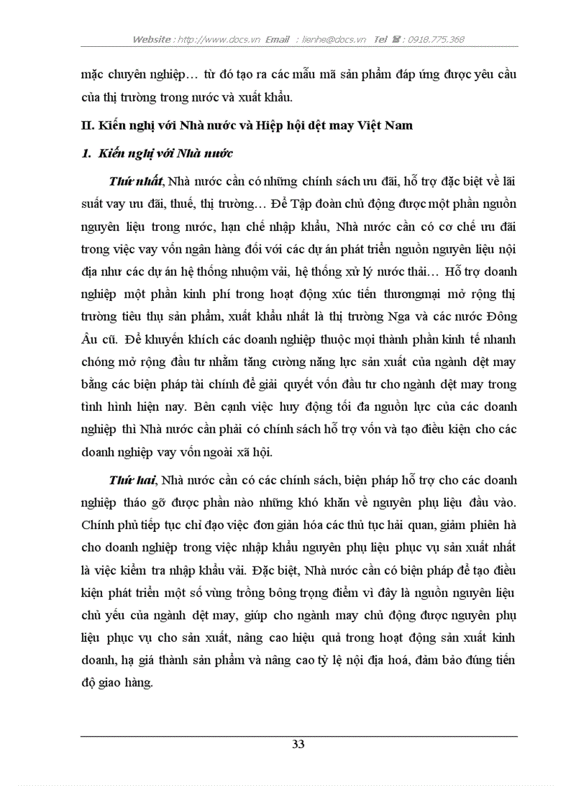 image for page Nâng cao khả năng cạnh tranh của hàng dệt may Việt Nam trên thị trường quốc tế